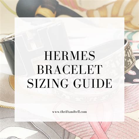 hermes enamel bracelets sizes|hermes bangle size chart.